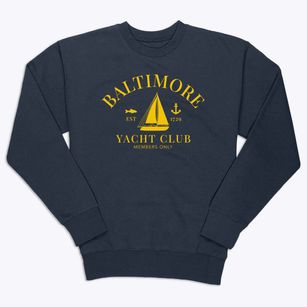 Baltimore Maryland Yacht Club Premium Crewneck Sweatshirt