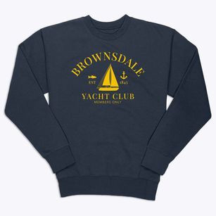 Brownsdale Florida Yacht Club Premium Crewneck Sweatshirt
