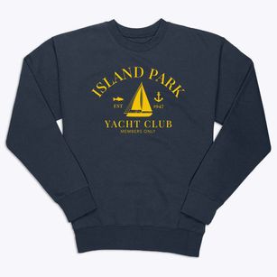 Island Park Idaho Yacht Club Premium Crewneck Sweatshirt