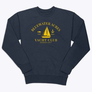 Bluewater Acres New Mexico Yacht Club Premium Crewneck Sweatshirt