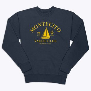 Montecito California Yacht Club Premium Crewneck Sweatshirt