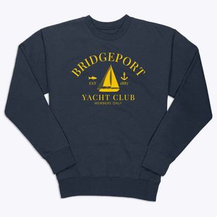 Bridgeport West Virginia Yacht Club Premium Crewneck Sweatshirt