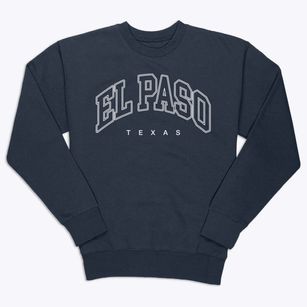 El Paso Texas Inline Premium Crewneck Sweatshirt