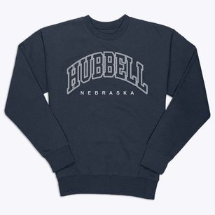 Hubbell Nebraska Inline Premium Crewneck Sweatshirt