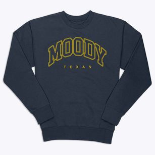 Moody Texas Inline Premium Crewneck Sweatshirt
