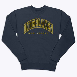 Interlaken New Jersey Inline Premium Crewneck Sweatshirt
