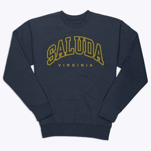 Saluda Virginia Inline Premium Crewneck Sweatshirt