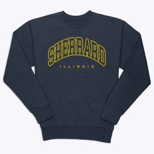 Sherrard Illinois Inline Premium Crewneck Sweatshirt