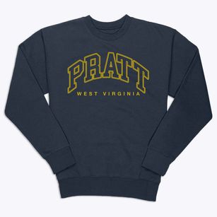 Pratt West Virginia Inline Premium Crewneck Sweatshirt