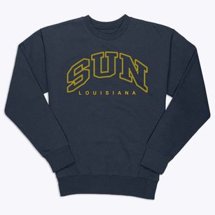 Sun Louisiana Inline Premium Crewneck Sweatshirt