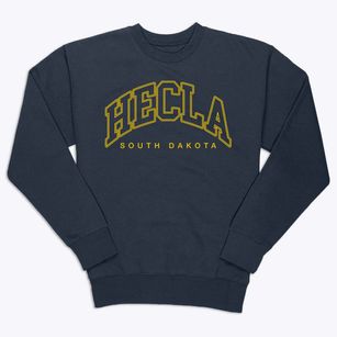 Hecla South Dakota Inline Premium Crewneck Sweatshirt