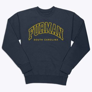 Furman South Carolina Inline Premium Crewneck Sweatshirt