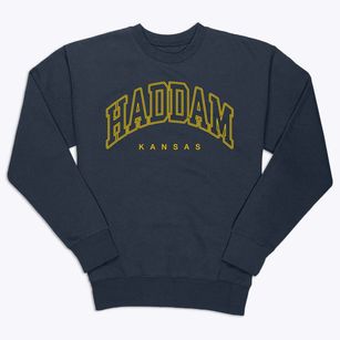 Haddam Kansas Inline Premium Crewneck Sweatshirt