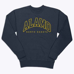 Alamo North Dakota Inline Premium Crewneck Sweatshirt
