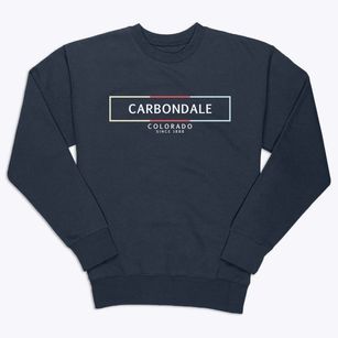 Carbondale Colorado Artbox Premium Crewneck Sweatshirt