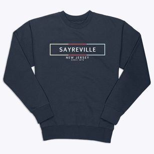 Sayreville New Jersey Artbox Premium Crewneck Sweatshirt