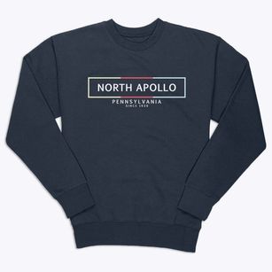 North Apollo Pennsylvania Artbox Premium Crewneck Sweatshirt