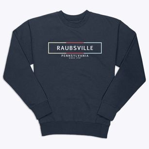 Raubsville Pennsylvania Artbox Premium Crewneck Sweatshirt