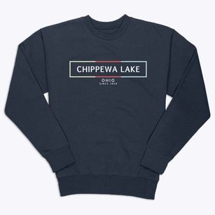 Chippewa Lake Ohio Artbox Premium Crewneck Sweatshirt