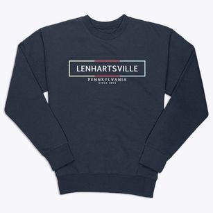 Lenhartsville Pennsylvania Artbox Premium Crewneck Sweatshirt