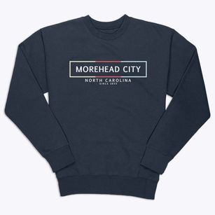 Morehead City North Carolina Artbox Premium Crewneck Sweatshirt