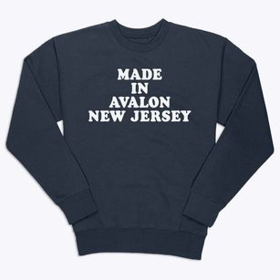 Avalon New Jersey Classic 70s Premium Crewneck Sweatshirt