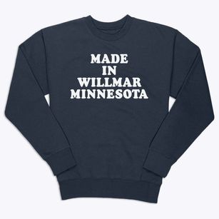 Willmar Minnesota Classic 70s Premium Crewneck Sweatshirt