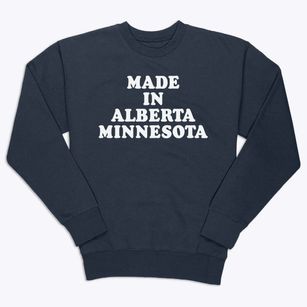 Alberta Minnesota Classic 70s Premium Crewneck Sweatshirt