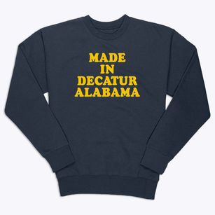 Decatur Alabama Classic 70s Premium Crewneck Sweatshirt