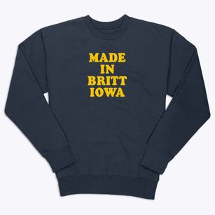 Britt Iowa Classic 70s Premium Crewneck Sweatshirt