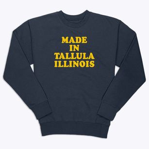 Tallula Illinois Classic 70s Premium Crewneck Sweatshirt