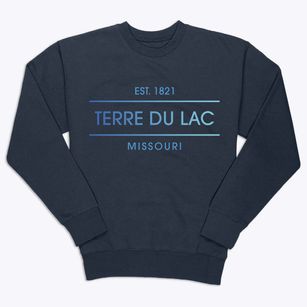 Terre Du Lac Missouri Horizon Premium Crewneck Sweatshirt
