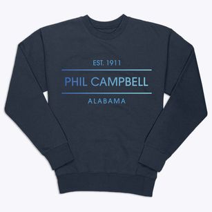 Phil Campbell Alabama Horizon Premium Crewneck Sweatshirt
