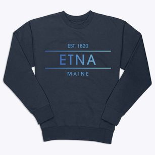 Etna Maine Horizon Premium Crewneck Sweatshirt