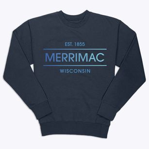 Merrimac Wisconsin Horizon Premium Crewneck Sweatshirt
