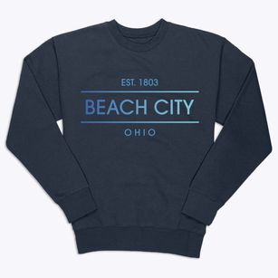 Beach City Ohio Horizon Premium Crewneck Sweatshirt