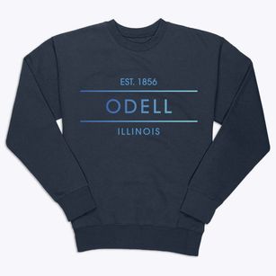 Odell Illinois Horizon Premium Crewneck Sweatshirt
