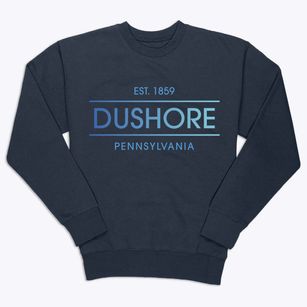 Dushore Pennsylvania Horizon Premium Crewneck Sweatshirt