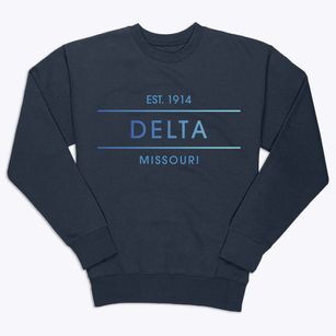 Delta Missouri Horizon Premium Crewneck Sweatshirt