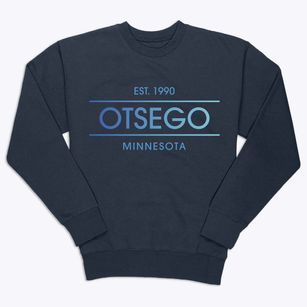 Otsego Minnesota Horizon Premium Crewneck Sweatshirt