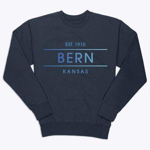 Bern Kansas Horizon Premium Crewneck Sweatshirt