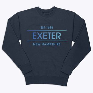 Exeter New Hampshire Horizon Premium Crewneck Sweatshirt