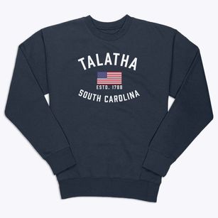 Talatha South Carolina Patriot Premium Crewneck Sweatshirt