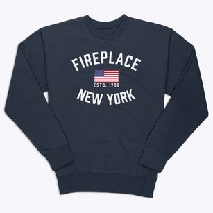 Fireplace New York Patriot Premium Crewneck Sweatshirt