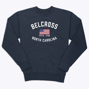 Belcross North Carolina Patriot Premium Crewneck Sweatshirt