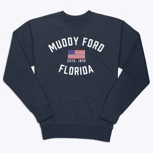 Muddy Ford Florida Patriot Premium Crewneck Sweatshirt