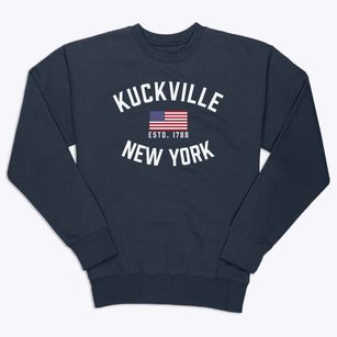 Kuckville New York Patriot Premium Crewneck Sweatshirt