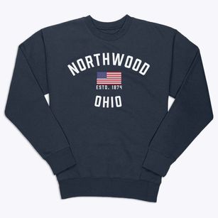 Northwood Ohio Patriot Premium Crewneck Sweatshirt