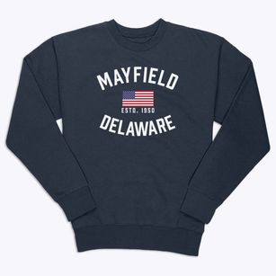 Mayfield Delaware Patriot Premium Crewneck Sweatshirt
