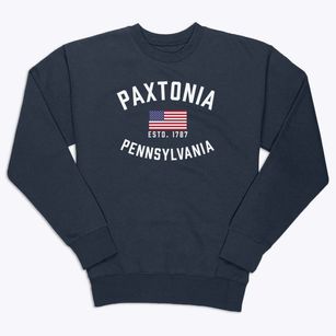 Paxtonia Pennsylvania Patriot Premium Crewneck Sweatshirt